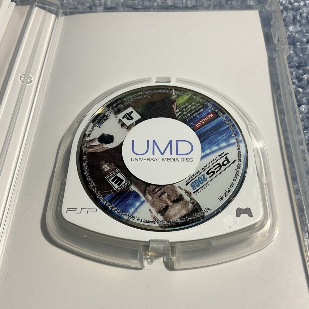 PSP GAME Pro Evolution Soccer 2008 PES Sony Playstation Portable. - Picture 6 of 7